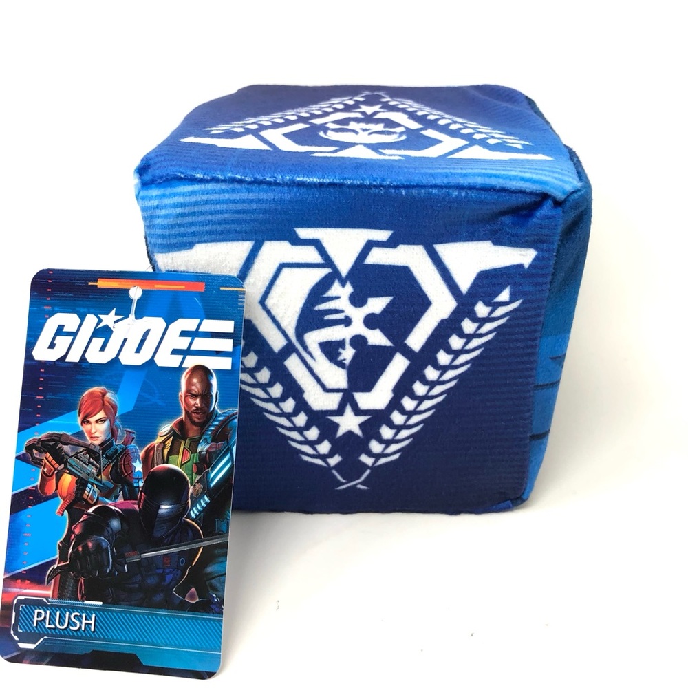 G.I. Joe Snake Eyes Cube Plush Toy 5-Inch NEW! - Picture 2 of 5
